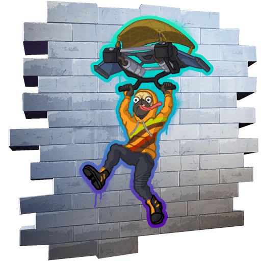 Doggo Drop — Uncommon Spray Fortnite cosmetic