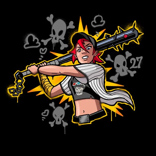 Swing Away — Uncommon Spray Fortnite cosmetic