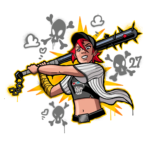 Swing Away — Uncommon Spray Fortnite cosmetic