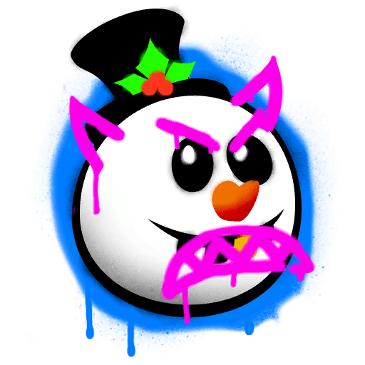 Slush-Faced — Uncommon Spray Fortnite cosmetic