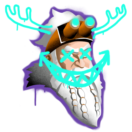 Naughty or Nice? — Uncommon Spray Fortnite cosmetic