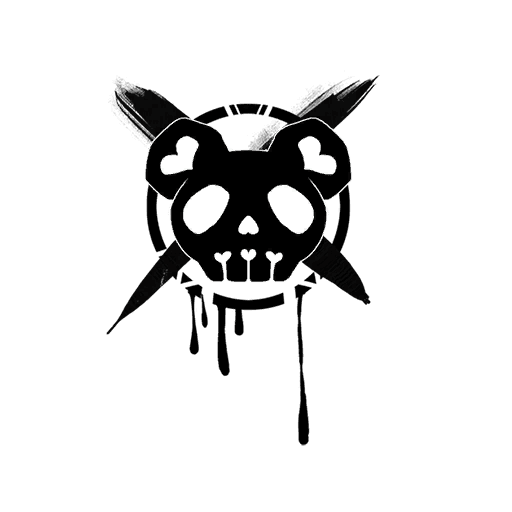 Skull & Crossbears — Uncommon Spray Fortnite cosmetic