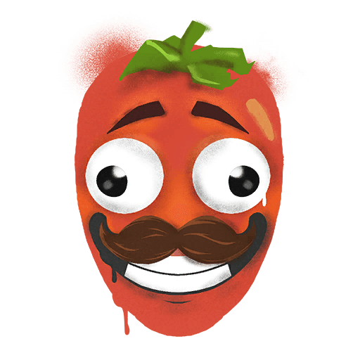 Tomato Face — Uncommon Spray Fortnite cosmetic