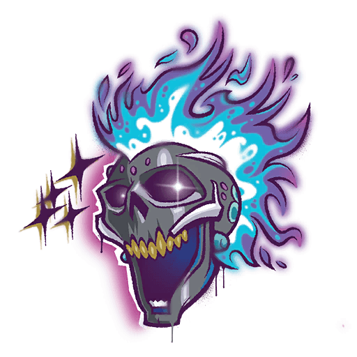 Starry Sockets — Uncommon Spray Fortnite cosmetic