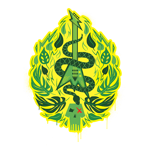 Venom Riff — Uncommon Spray Fortnite cosmetic