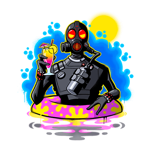 Chaos Quench — Uncommon Spray Fortnite cosmetic