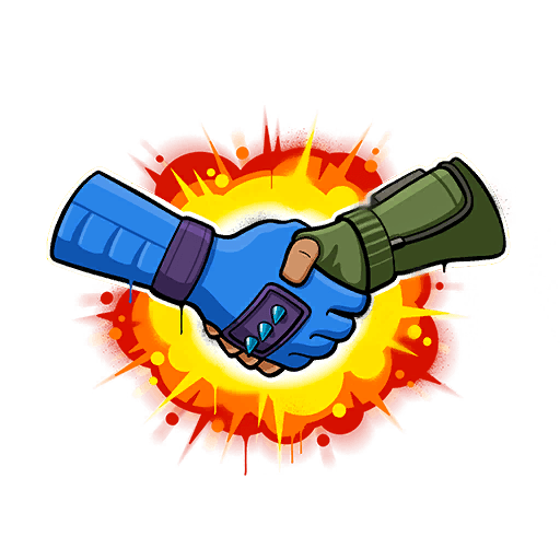 Shake 'Splosion — Uncommon Spray Fortnite cosmetic