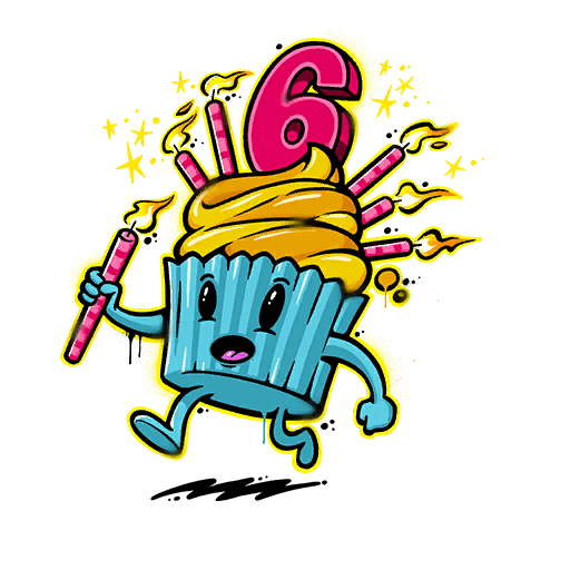 Birthday Dash — Uncommon Spray Fortnite cosmetic