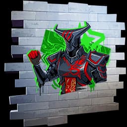 By the Horns — Uncommon Spray Fortnite cosmetic