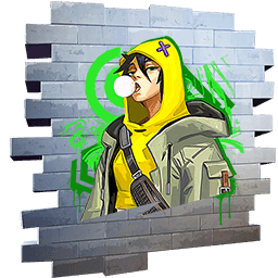 Time to Pop Off — Uncommon Spray Fortnite cosmetic