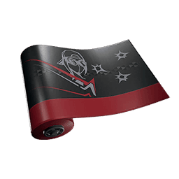 Carbon Scarlet — Rare Wrap Fortnite cosmetic