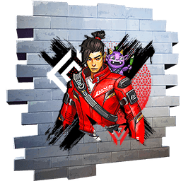 The Warrior — Epic Spray Fortnite cosmetic