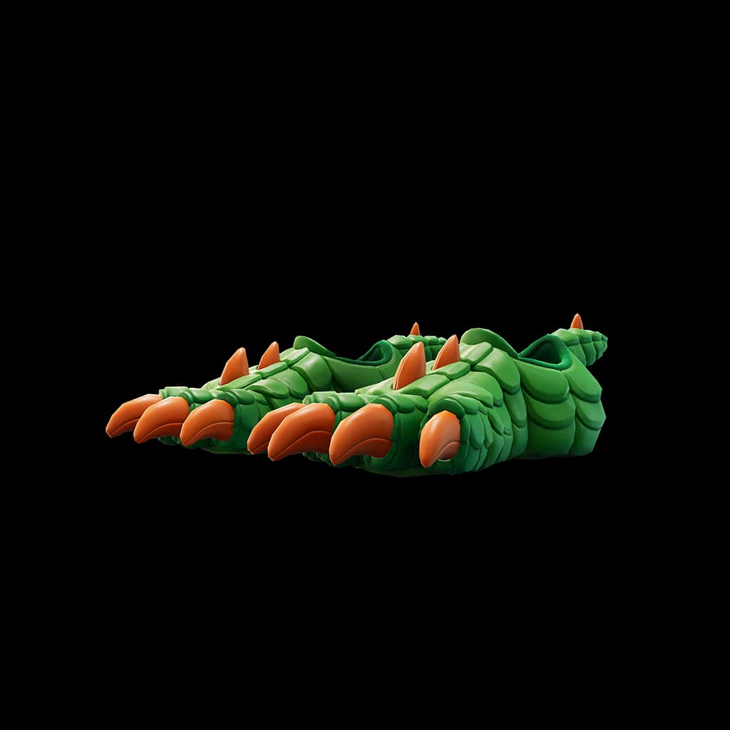 Saur Feet — Uncommon Kicks Fortnite cosmetic