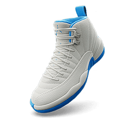 Air Jordan 12 Retro 'White/University Blue'