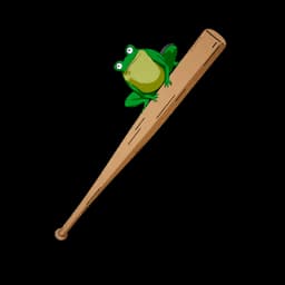 Frog Baseball Bat