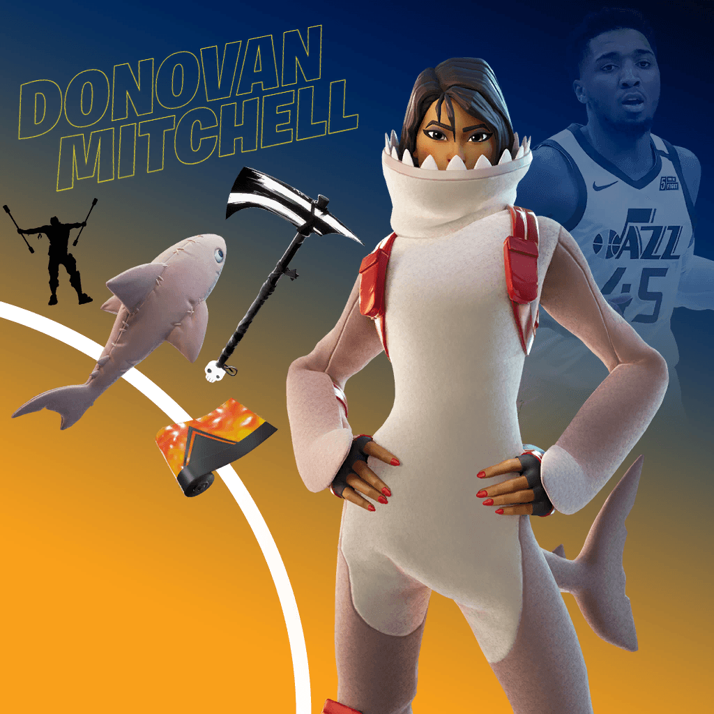 DONOVAN MITCHELL'S LOCKER BUNDLE — Epic Bundles Fortnite cosmetic