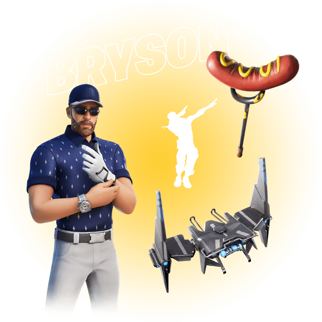 BRYSON DECHAMBEAU'S LOCKER BUNDLE — Epic Bundles Fortnite cosmetic