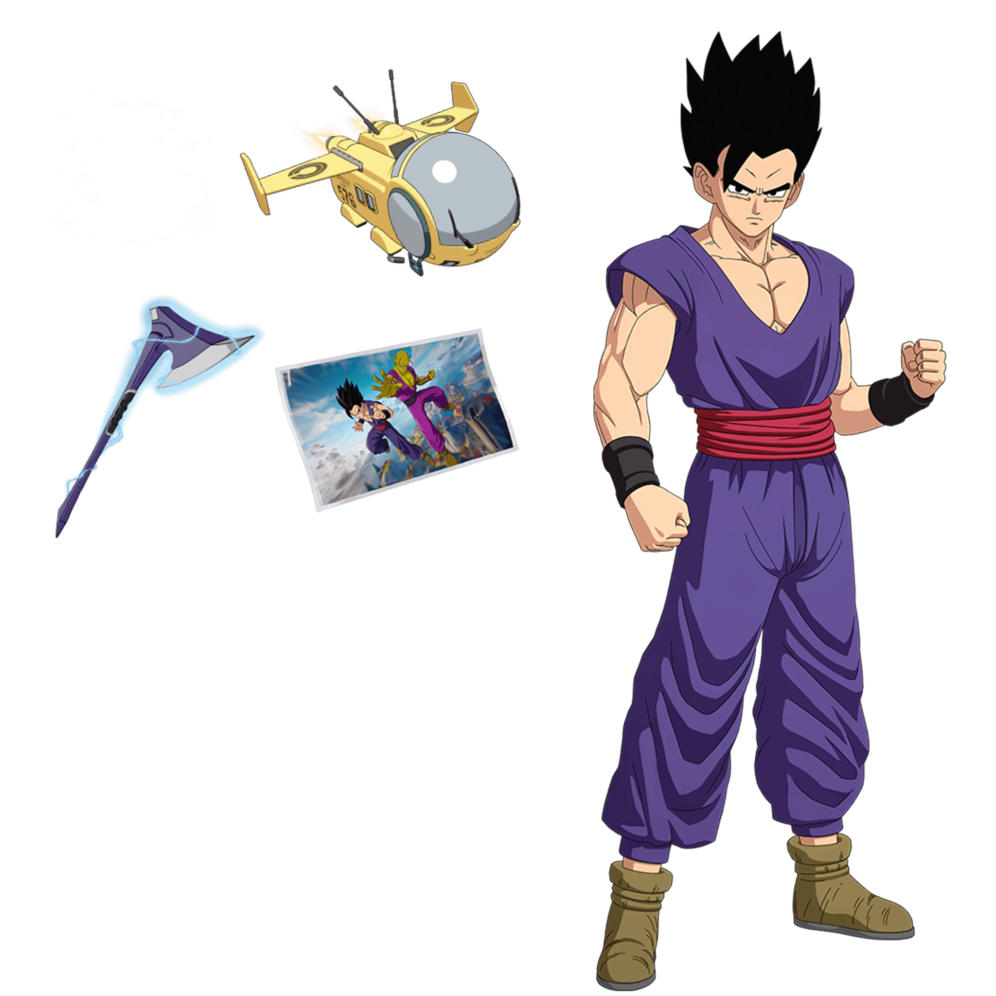 Son Gohan Bundle — Epic Bundles Fortnite cosmetic