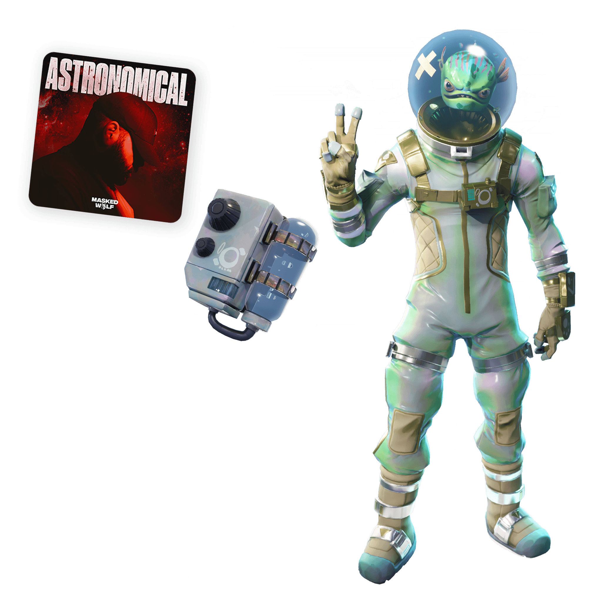 Astronaut In The Ocean Bundle — Epic Bundles Fortnite cosmetic