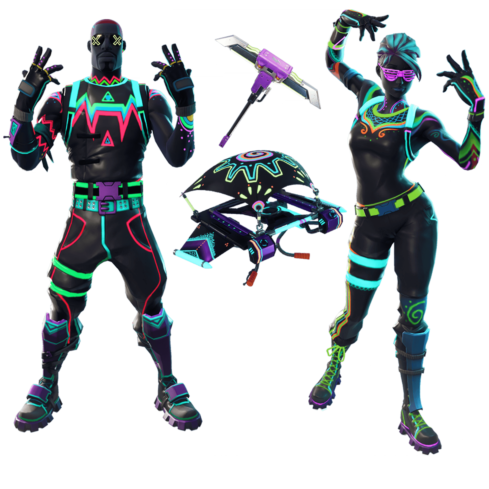 Neon Glow Bundle — Epic Bundles Fortnite cosmetic
