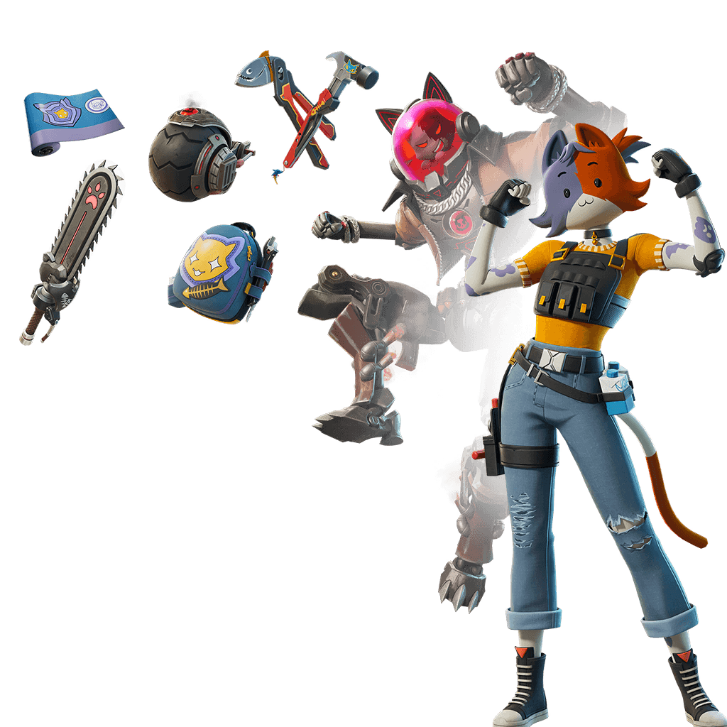 Meows & Mischief Bundle — Epic Bundles Fortnite cosmetic