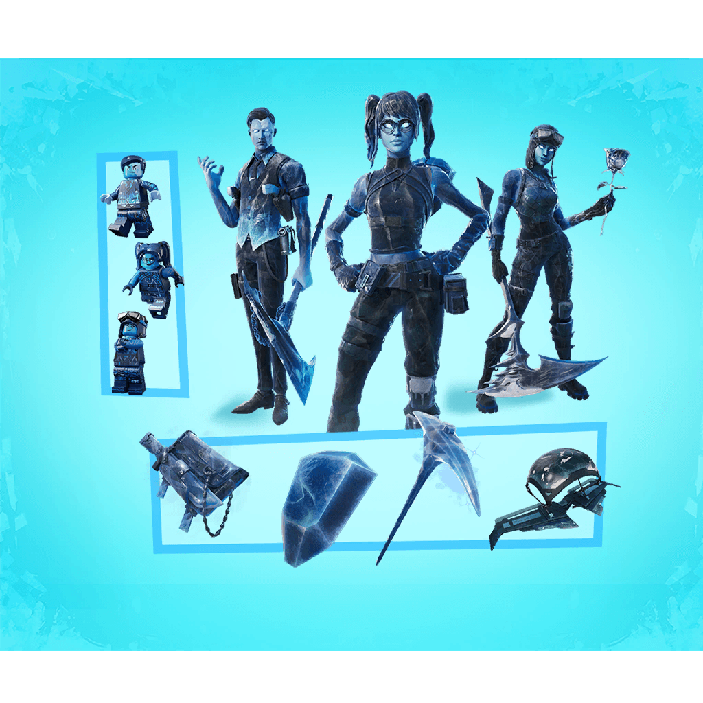 Black Ice Legends Pack — Epic Bundles Fortnite cosmetic