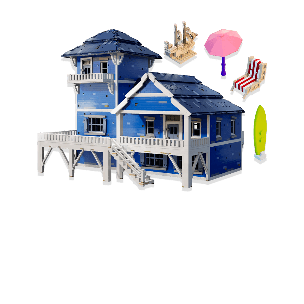 Beachside Boulevard Bundle — Epic Bundles Fortnite cosmetic