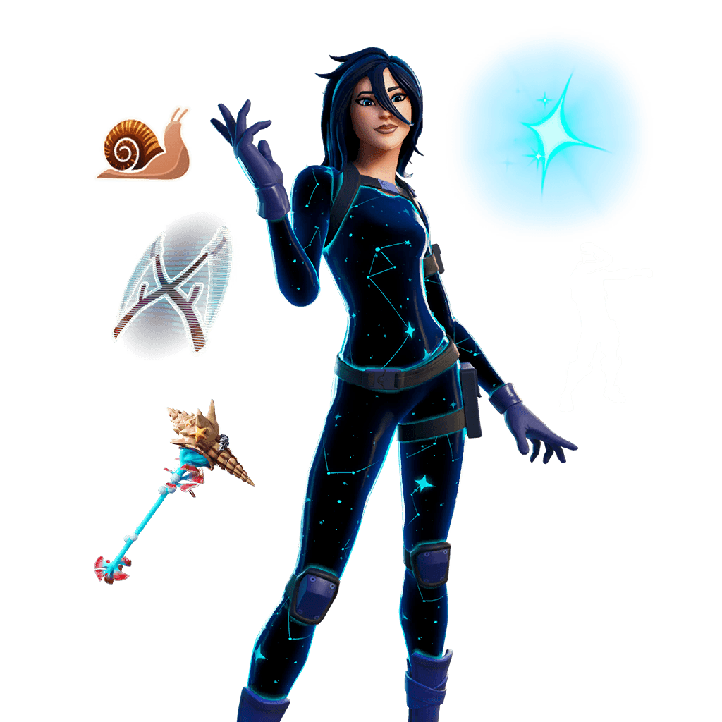 Littlest Snail's Shooting Stars Locker Bundle — Epic Bundles Fortnite cosmetic
