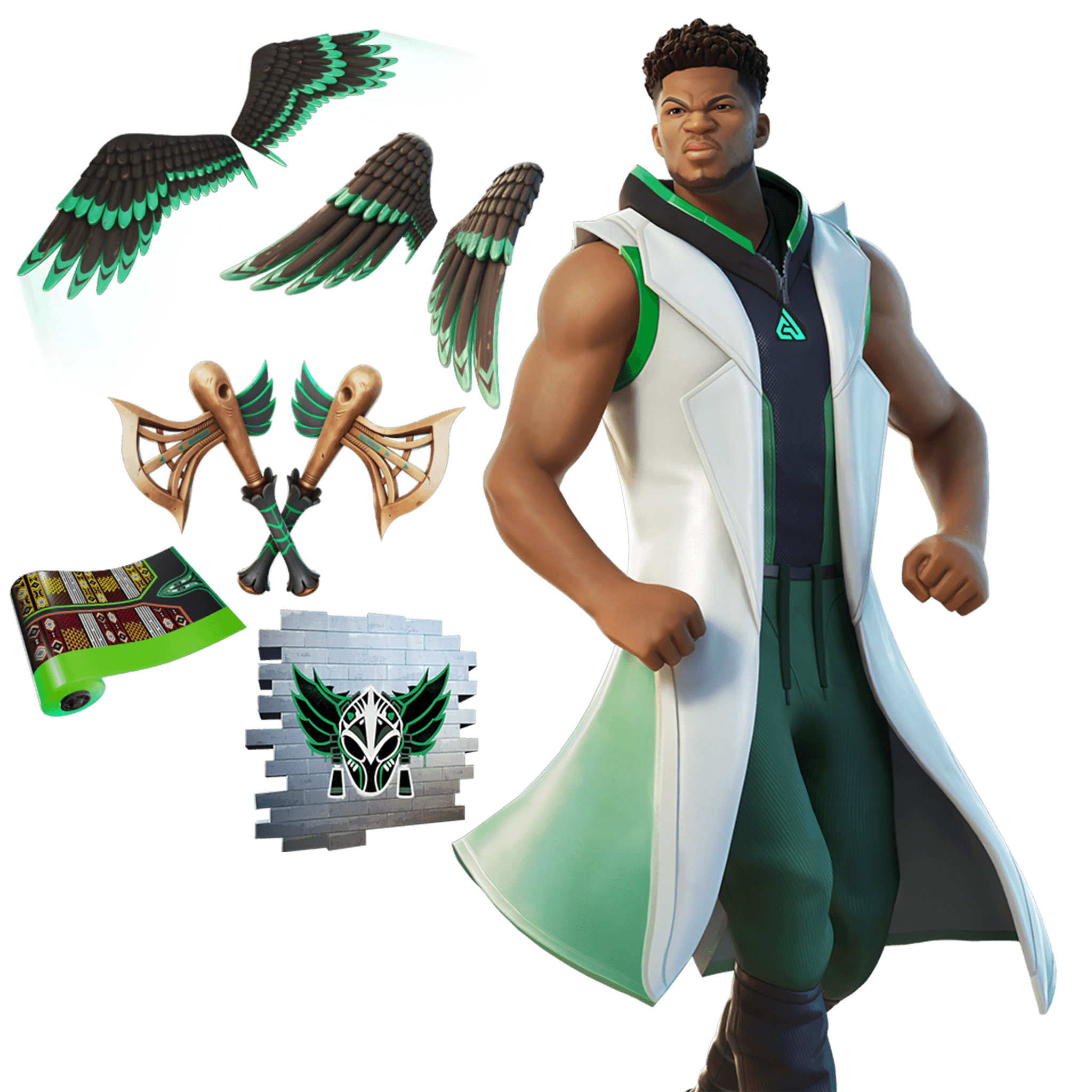 Giannis Antetokounmpo Bundle — Epic Bundles Fortnite cosmetic