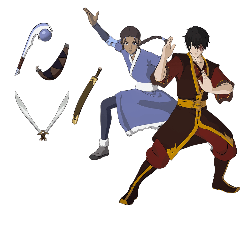 Zuko & Katara Bundle — Epic Bundles Fortnite cosmetic