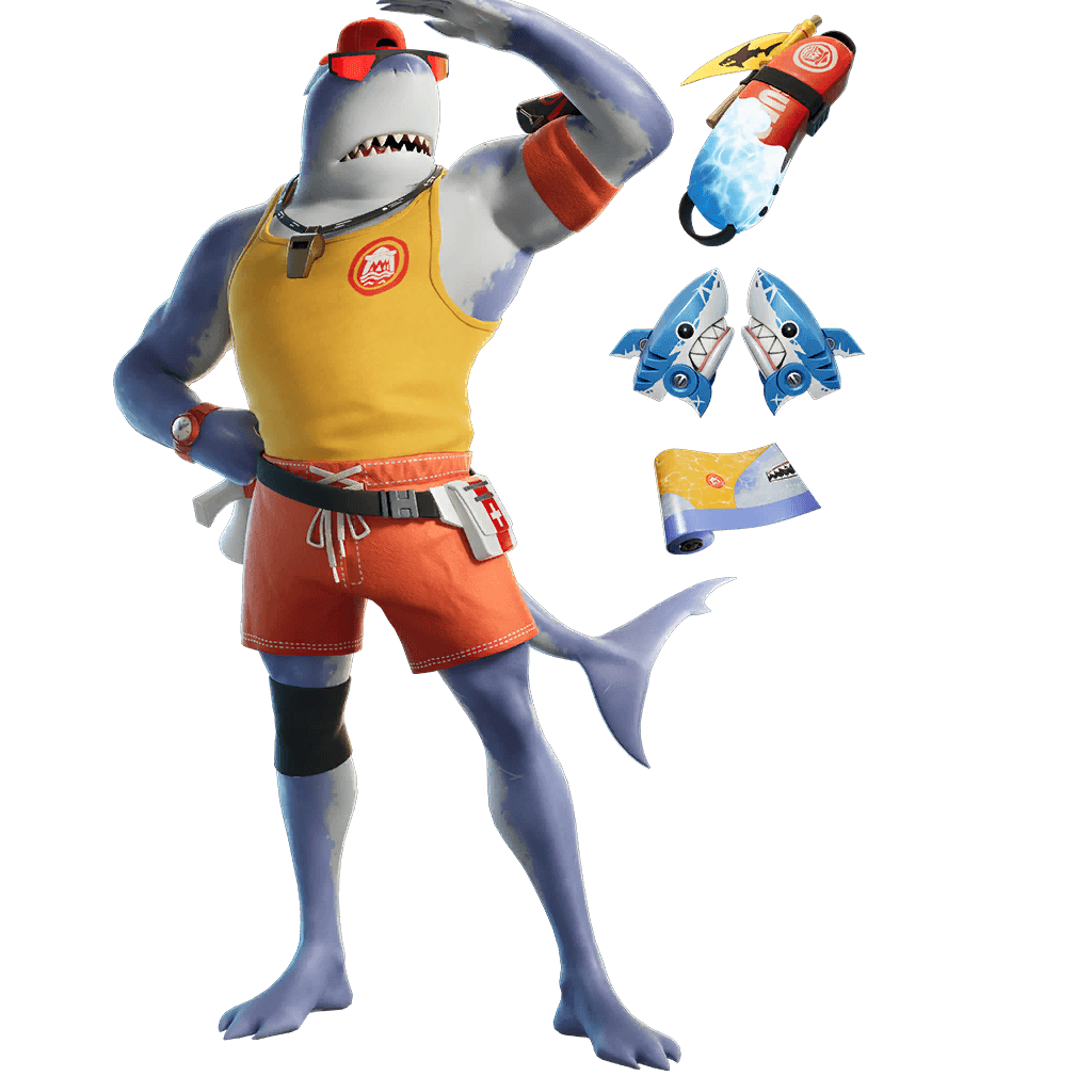 Safety Shark Bundle — Epic Bundles Fortnite cosmetic