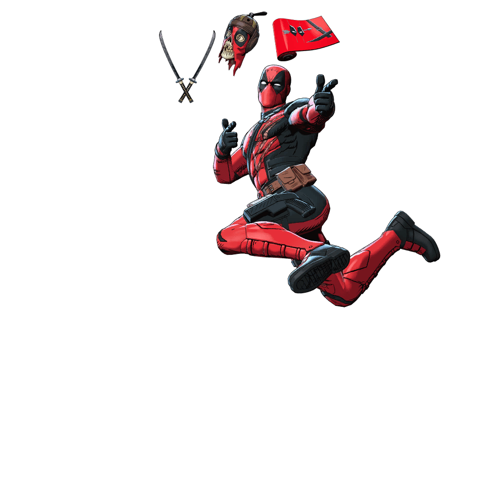 Deadpool (Pen & Ink) — Epic Bundles Fortnite cosmetic