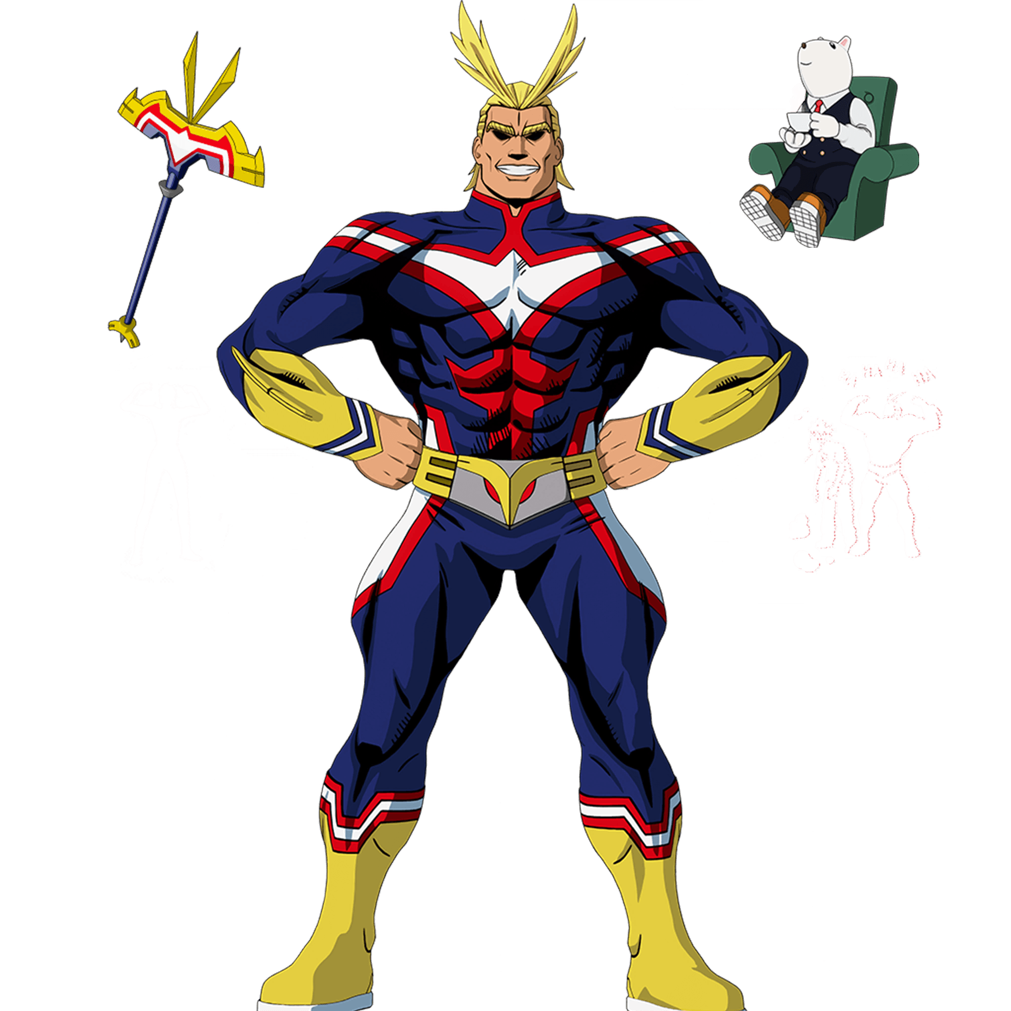 All Might Bundle — Epic Bundles Fortnite cosmetic