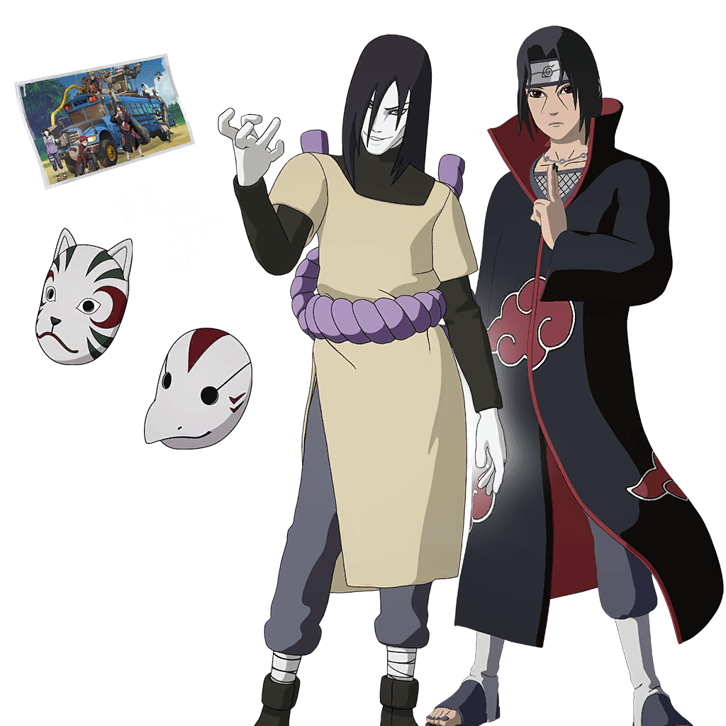 ITACHI & OROCHIMARU BUNDLE — Epic Bundles Fortnite cosmetic