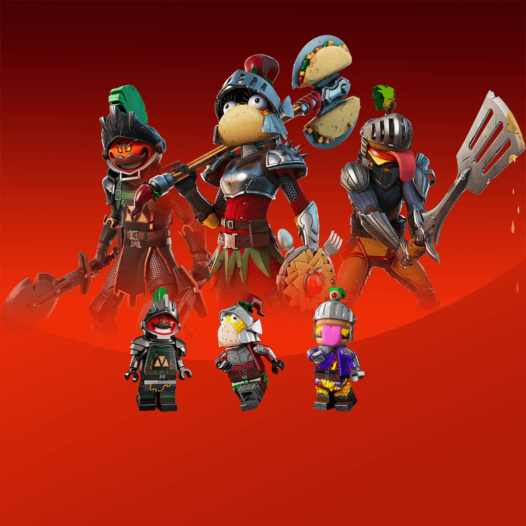 Knights of the Food Court — Epic Bundles Fortnite cosmetic