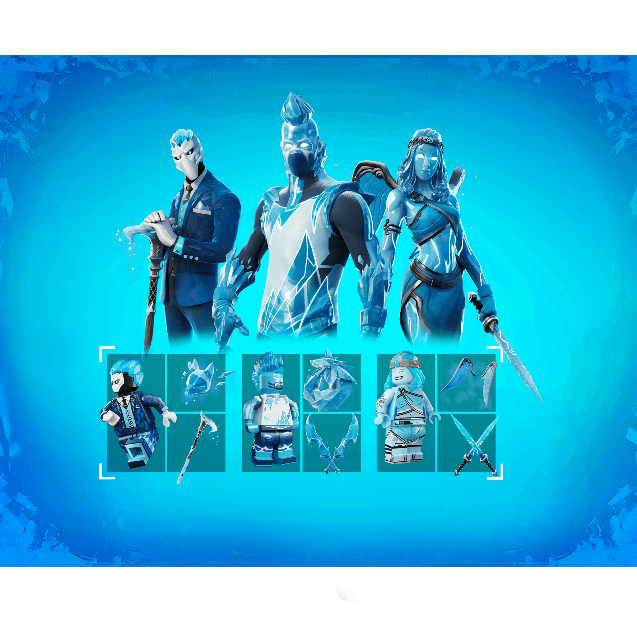 Frost Legends Pack — Epic Bundles Fortnite cosmetic