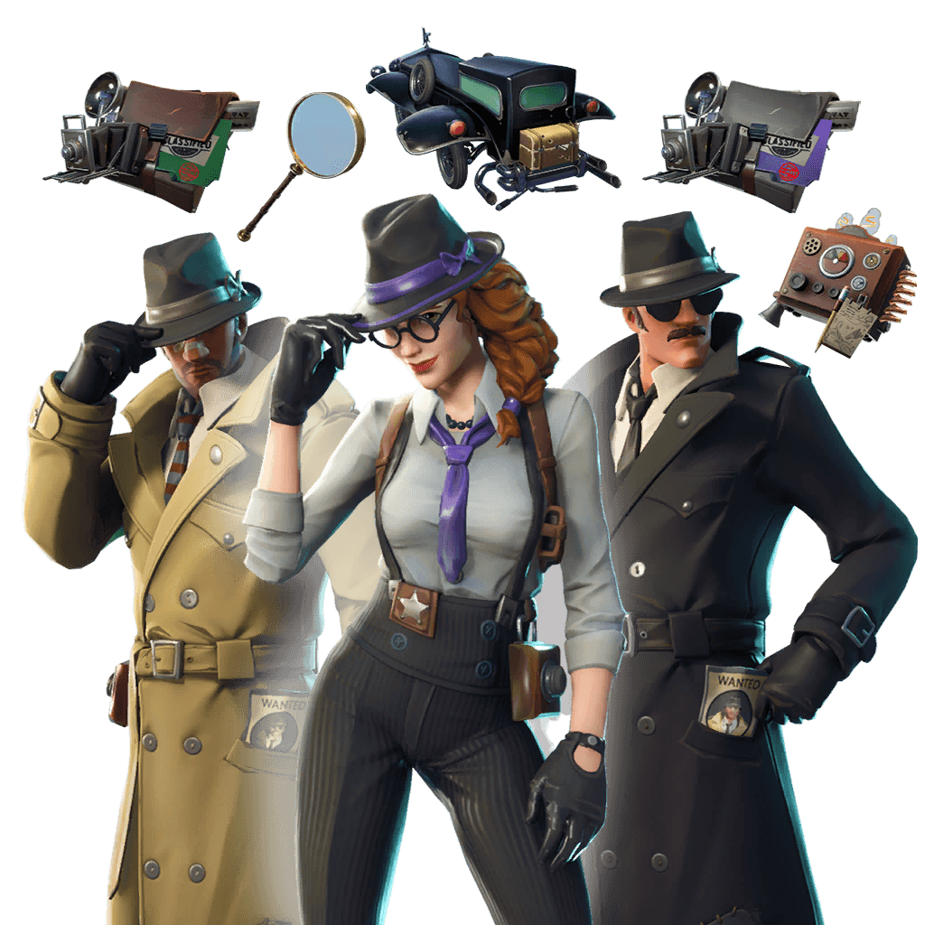 HARDBOILED BUNDLE — Epic Bundles Fortnite cosmetic