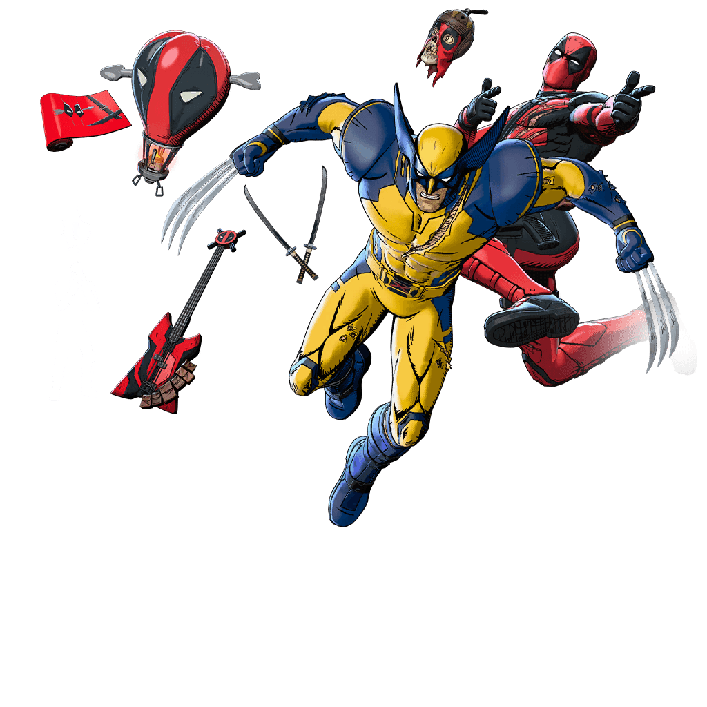 Deadpool & Wolverine Bundle — Epic Bundles Fortnite cosmetic