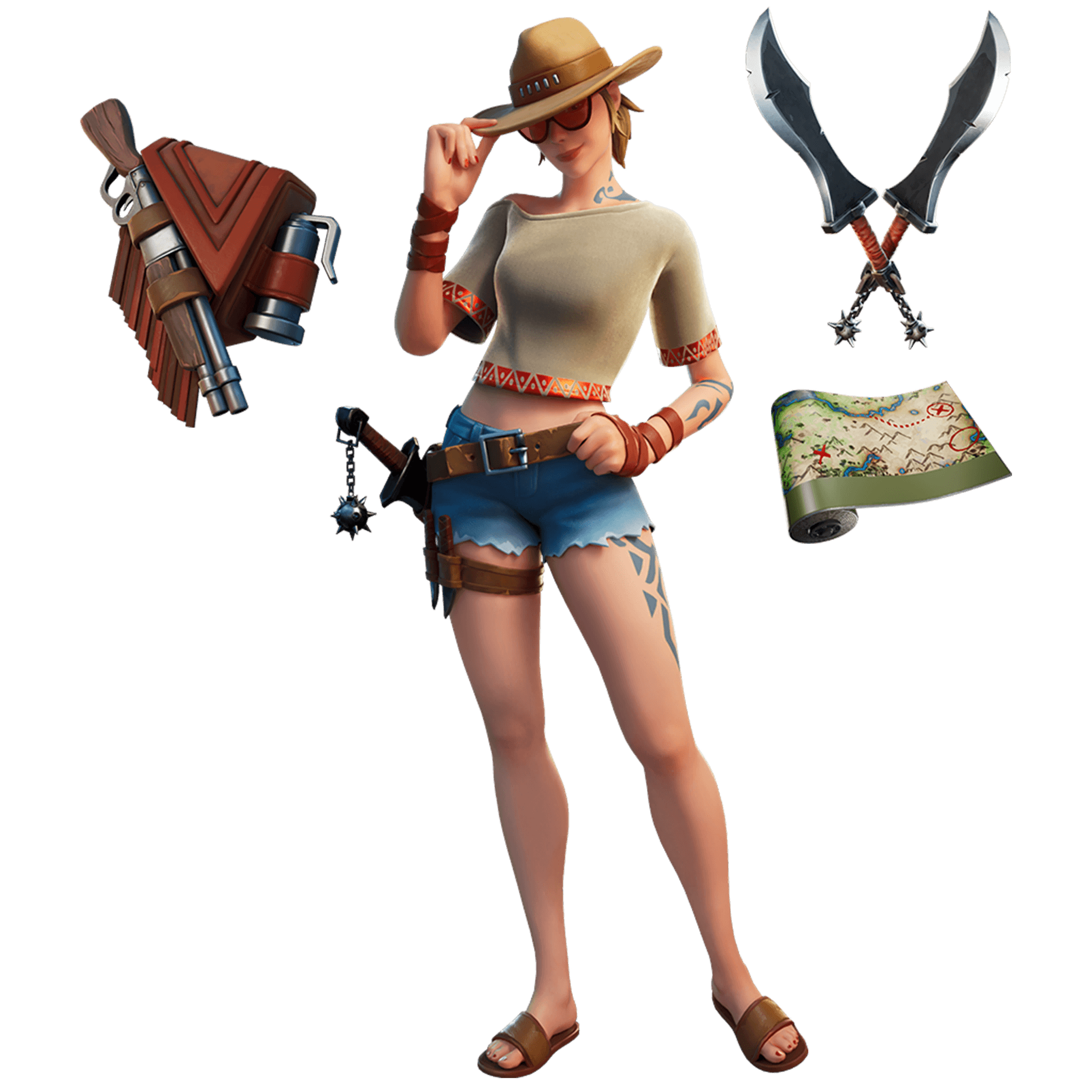Outback & Beyond Bundle — Epic Bundles Fortnite cosmetic