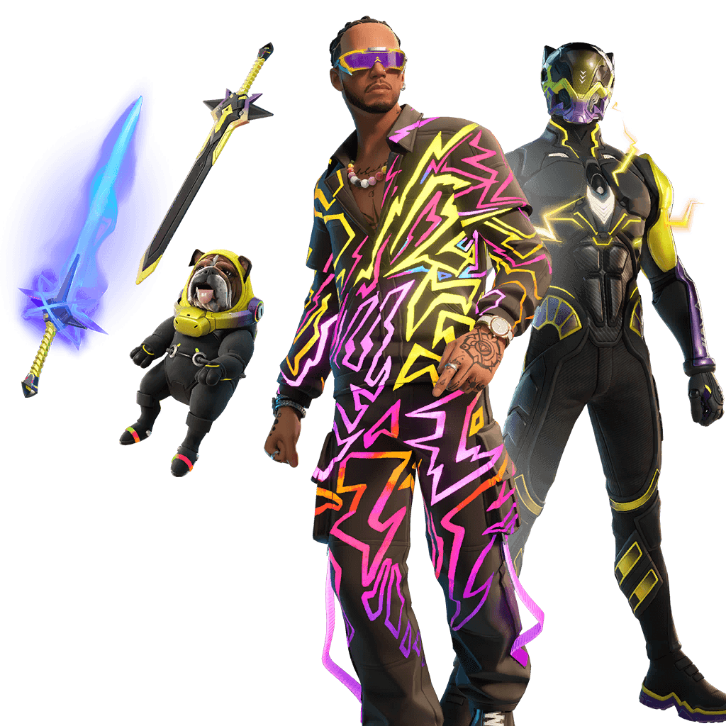 Lewis Hamilton Bundle — Epic Bundles Fortnite cosmetic