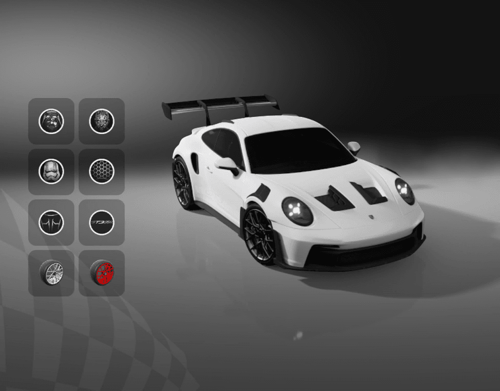 Porsche 911 GT3 RS — Epic Bundles Fortnite cosmetic