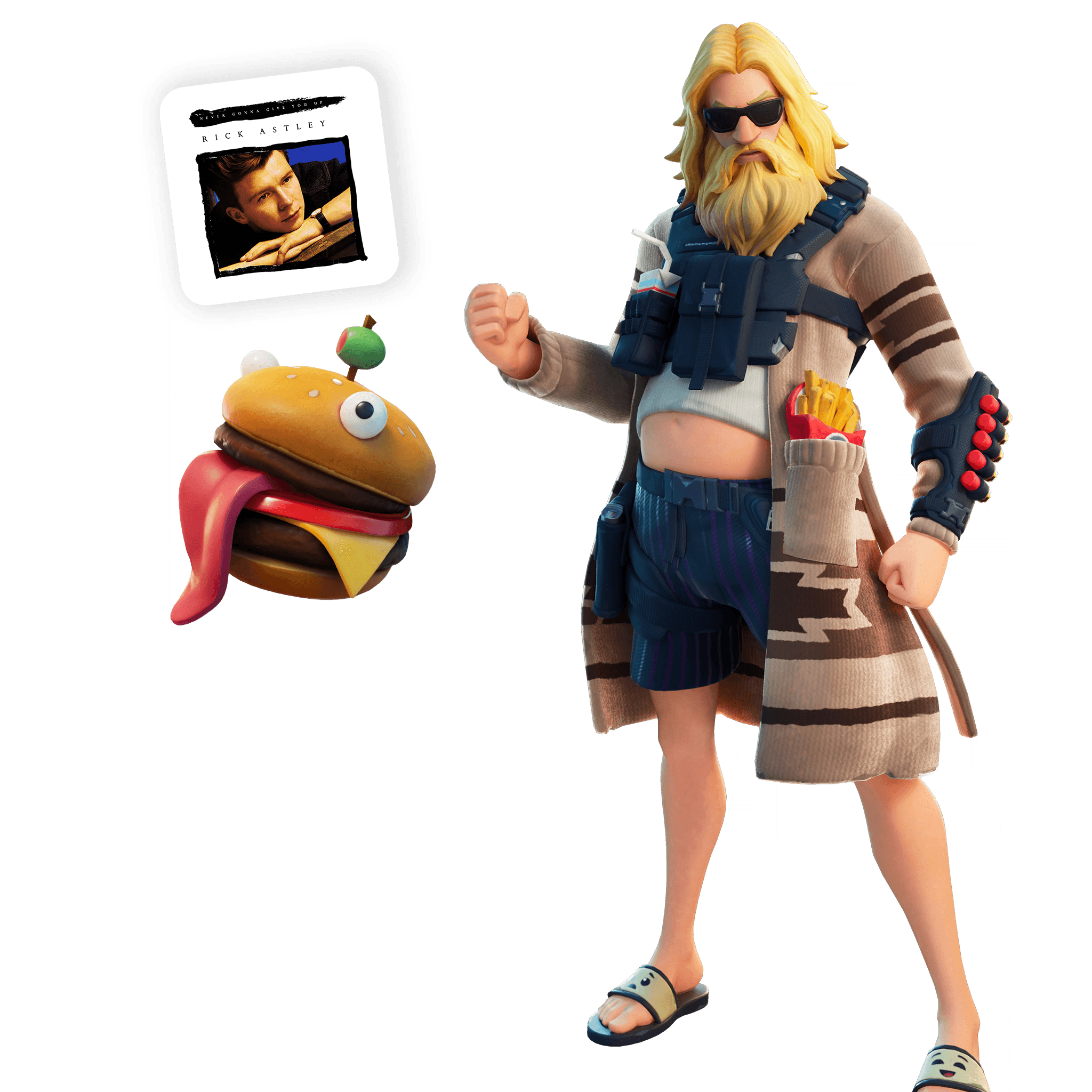 Never Gonna Give You Up Bundle — Epic Bundles Fortnite cosmetic