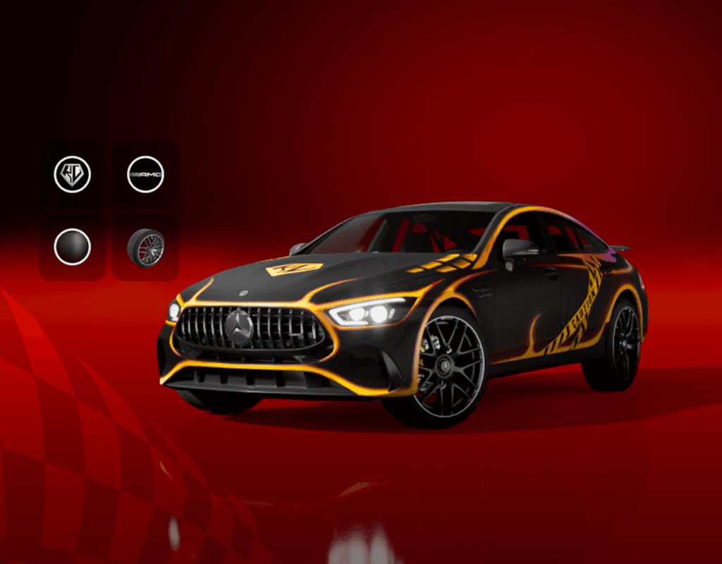 Mercedes-AMG GT 63 S + Kai Cenat Bundle — Epic Bundles Fortnite cosmetic