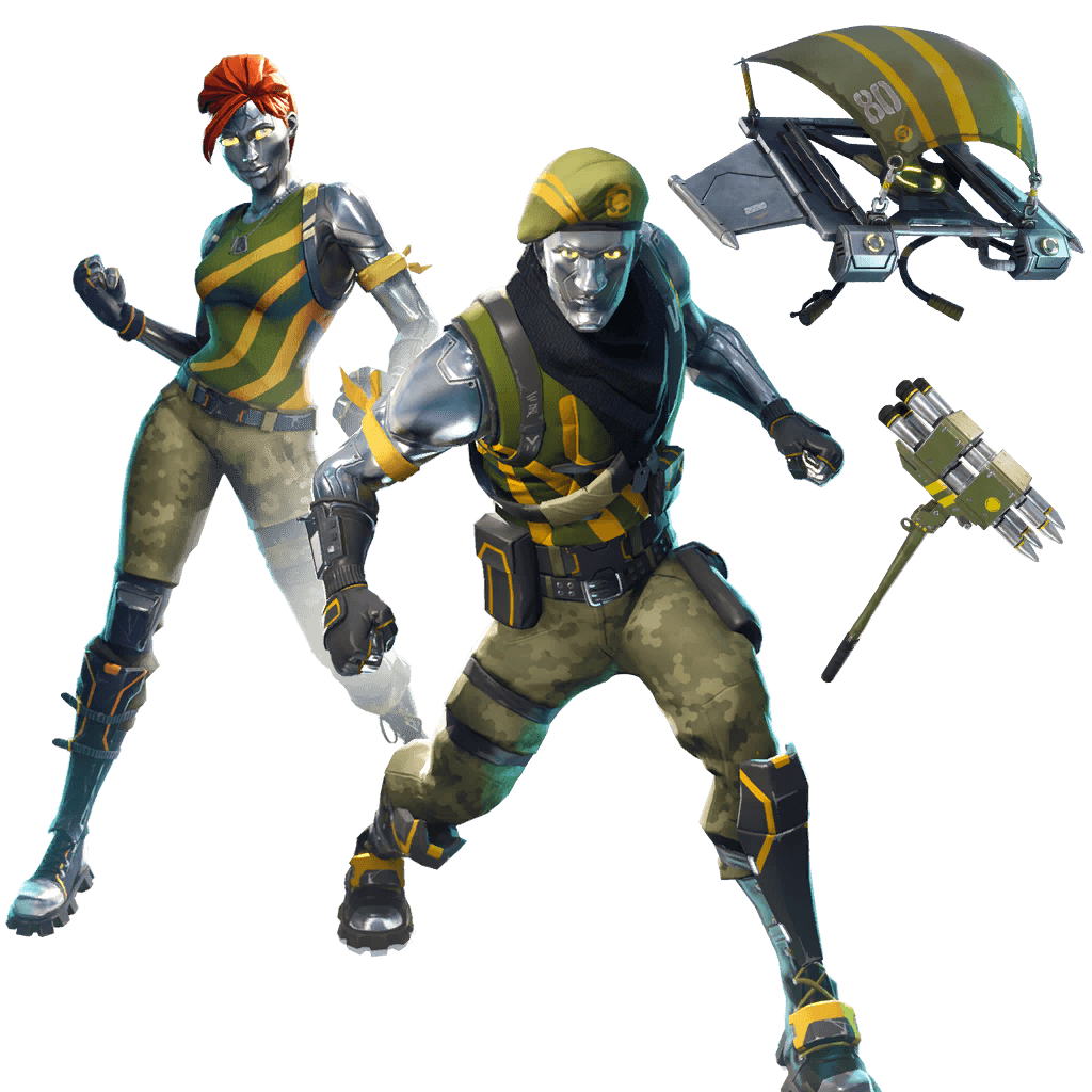 Solid Steel Bundle — Epic Bundles Fortnite cosmetic