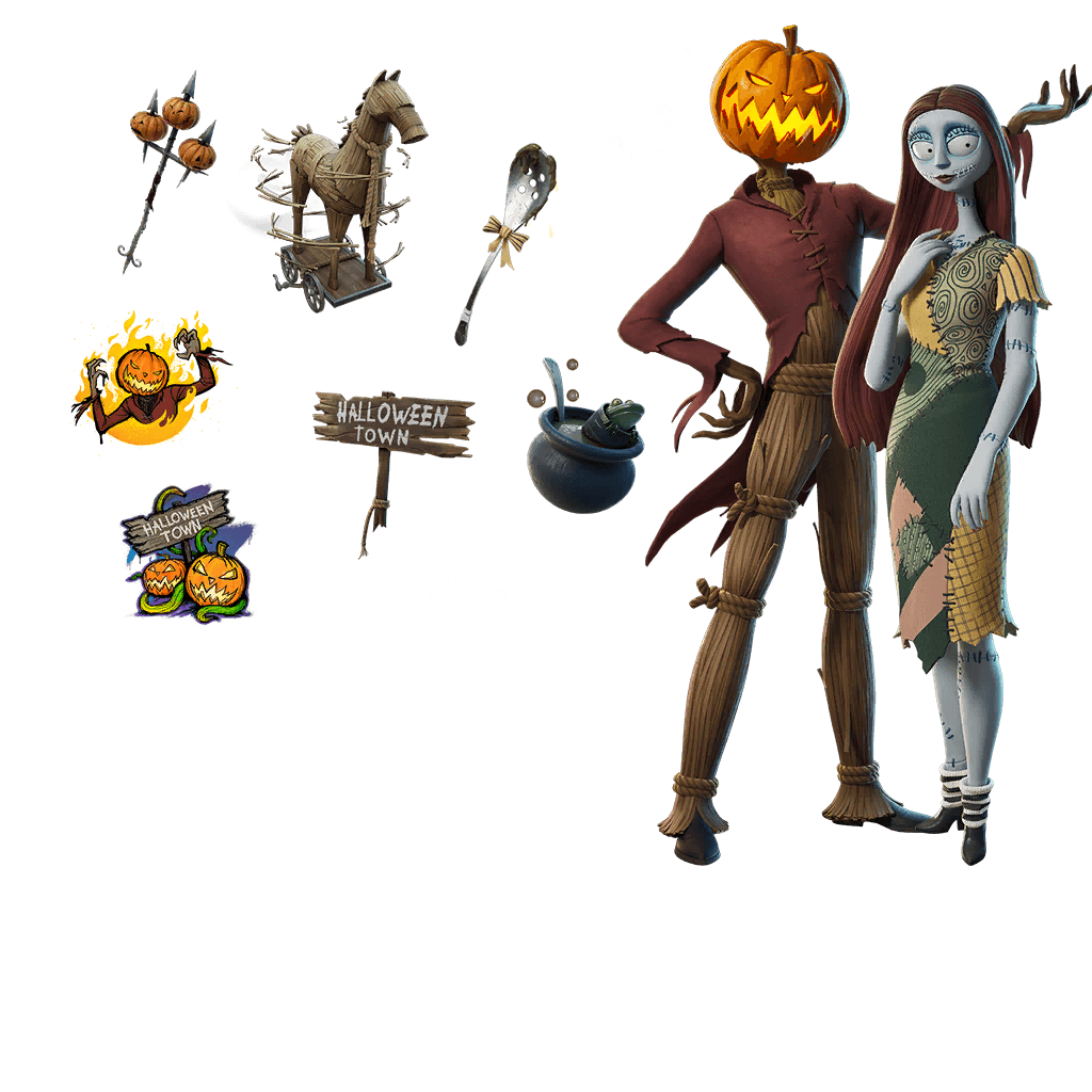 Pumpkin King & Sally Bundle