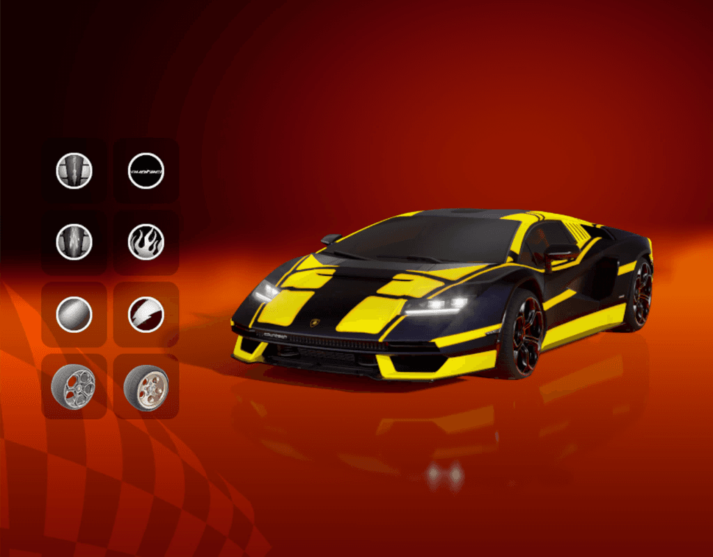 Lamborghini Countach + Scorpion & Sub-Zero Bundle — Epic Bundles Fortnite cosmetic