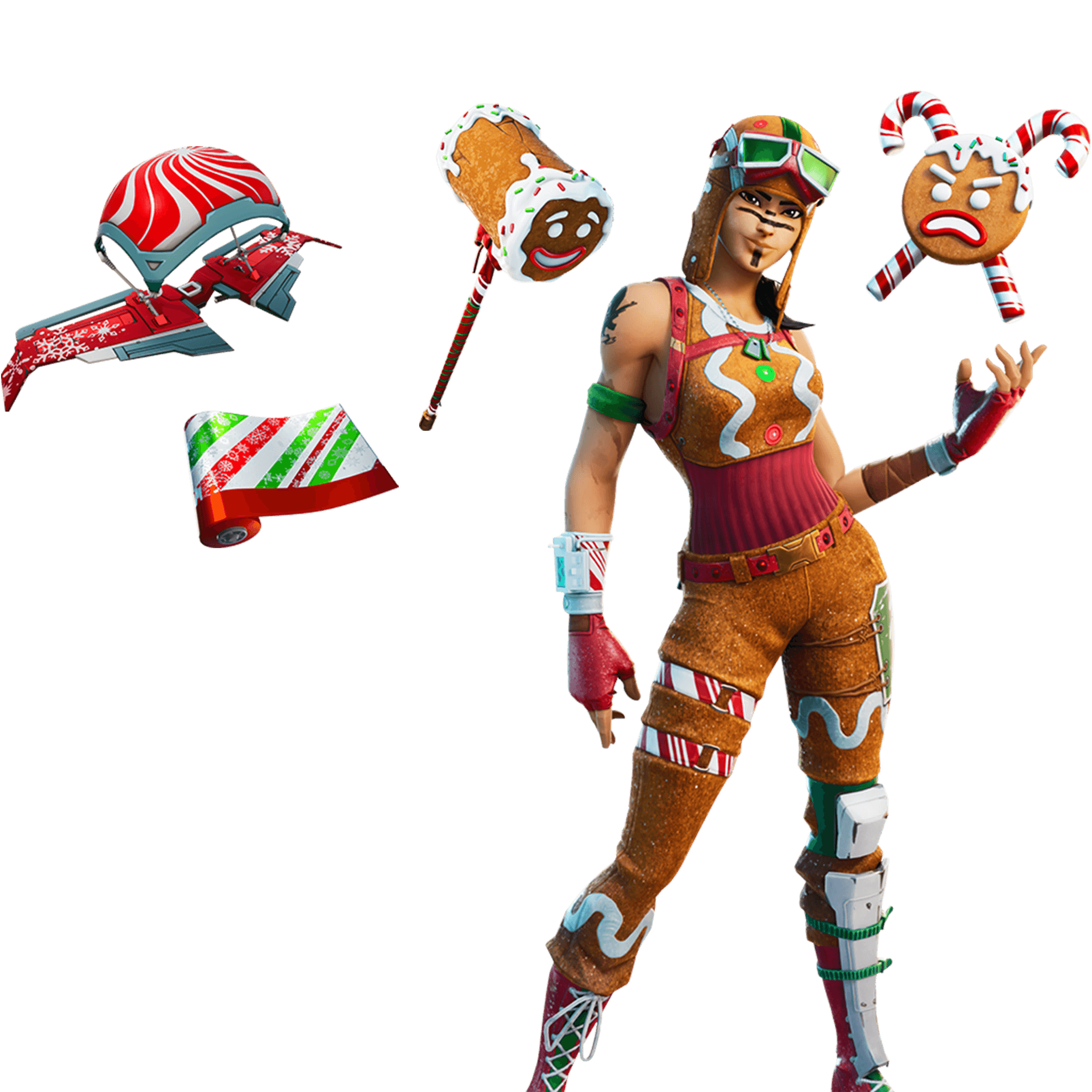 Gingerbread Brigade Bundle — Epic Bundles Fortnite cosmetic