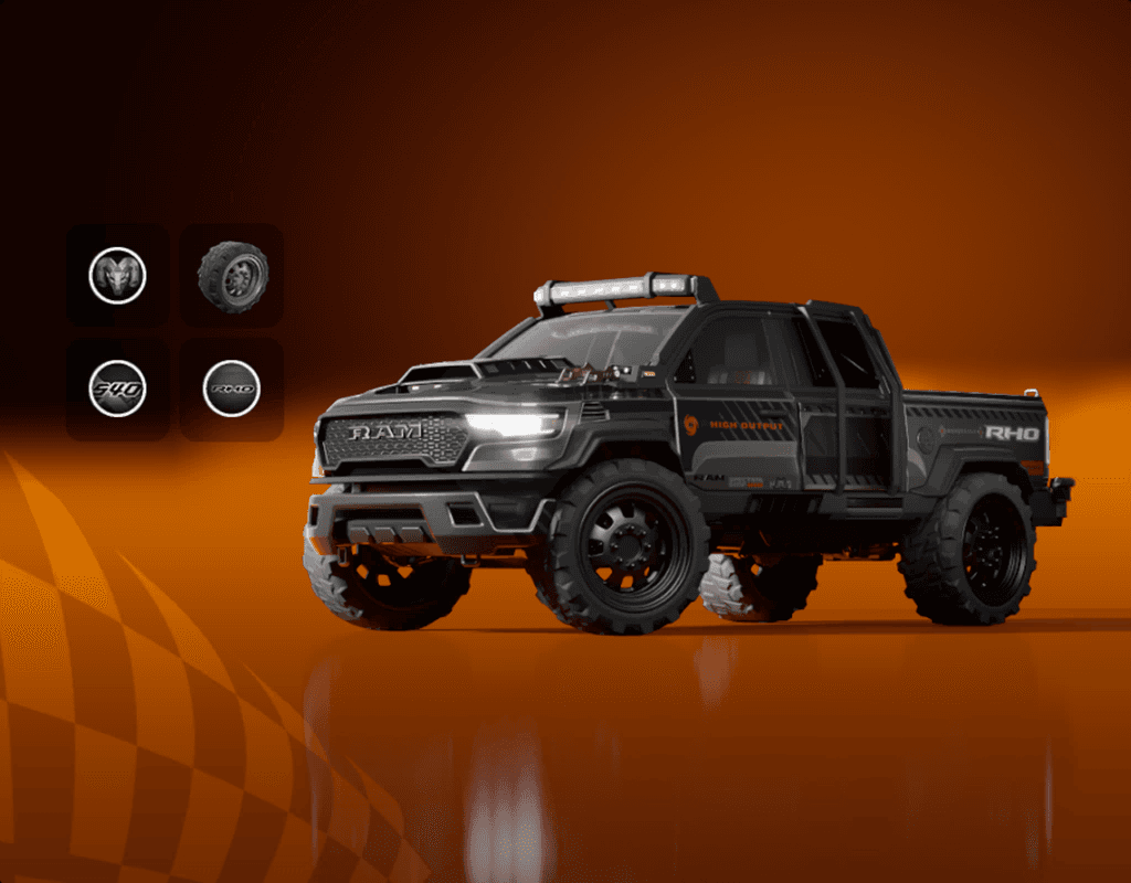 RAM 1500 RHO Bundle — Epic Bundles Fortnite cosmetic