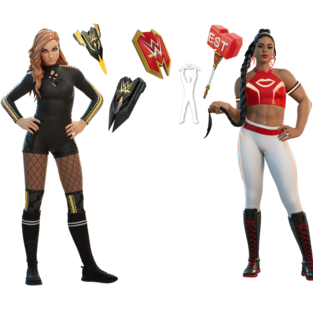 Becky Lynch & Bianca Belair Bundle — Epic Bundles Fortnite cosmetic