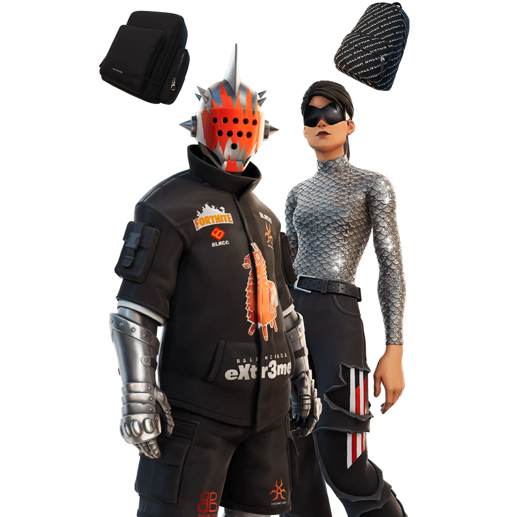 Balenciaga Knights — Epic Bundles Fortnite cosmetic